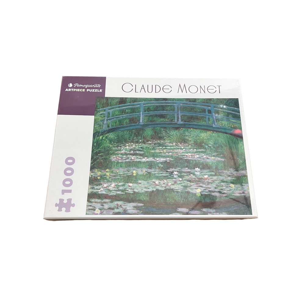 Pomegranate Claude Monet Japanese Footbridge 1000 Piece Jigsaw Puzzle New Sealed